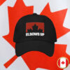 Elbows Up Embroidered 2025 Hat - Canadian Pride Dad Hat