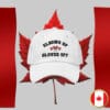 Elbows Up Embroidered Canada Hat For Men & For Women