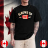 Elbows Up Est 1867 Canada Flag Vintage T-shirt