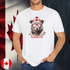 Elbows Up Grizzly Bear T-Shirt
