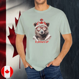 Elbows Up Grizzly Bear T-Shirt