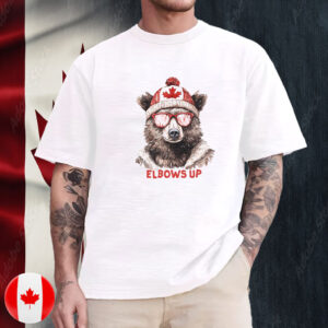 Elbows Up Grizzly Bear T-Shirt