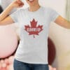 Elbows Up Hockey Shirt, True North Strong and Free, Canadian Pride Shirt