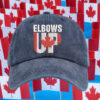 Elbows Up Maple Leaf Hats