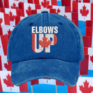 Elbows Up Maple Leaf Hats