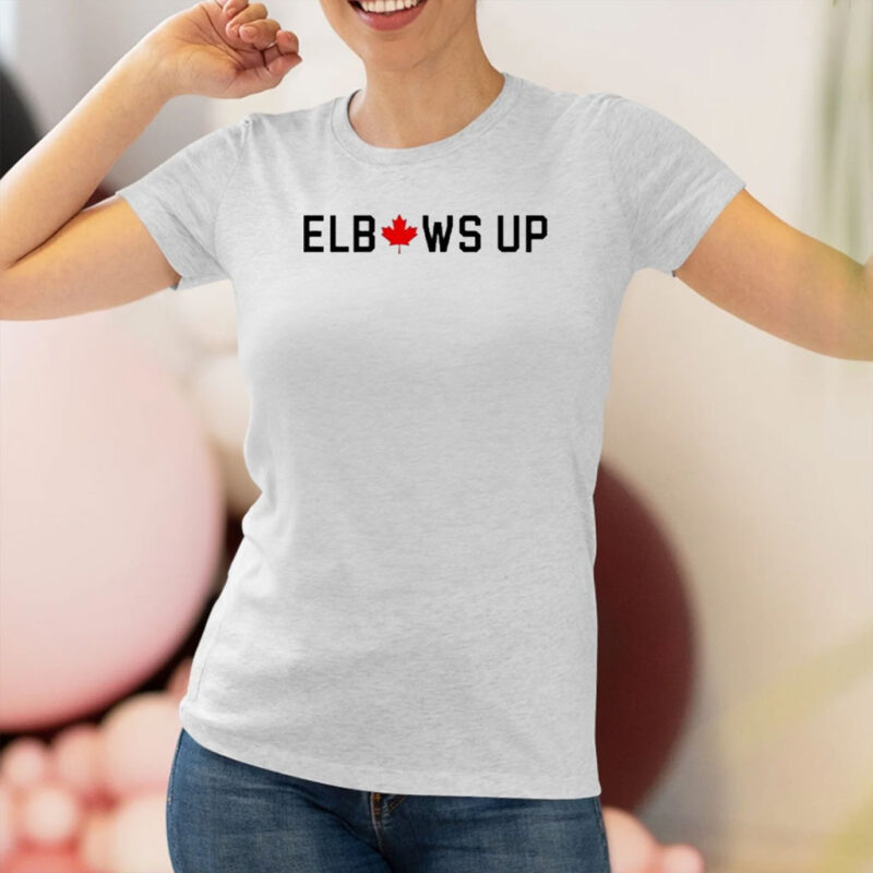 Elbows Up Primier Canada T-shirts