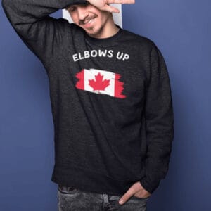 Elbows Up - Pro Canada Anti Trump Elbows Up T-Shirt