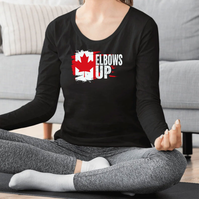 Elbows Up True North Strong and Free, Elbows Up Canada 2025 Shirt