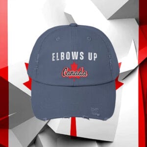 Elbows up Canada baseball cap, Canada 2025 hat