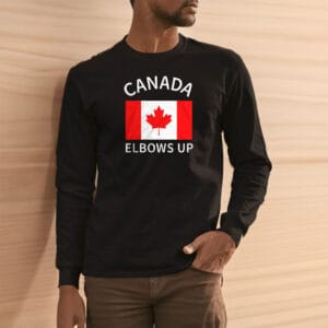 Elbows up Canada flag 2025 shirt