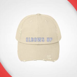 Embroidered Baseball 2025 Hat, Elbows Up Canada Baseball Hat