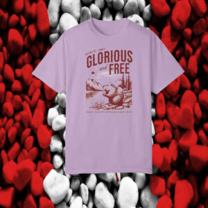 Glorious and Free Since 1867, True North Strong and Free T-Shirt