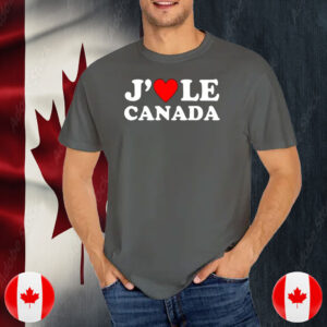 I love Canada Canadian red heart T-Shirt