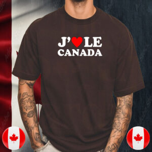 I love Canada Canadian red heart T-Shirt