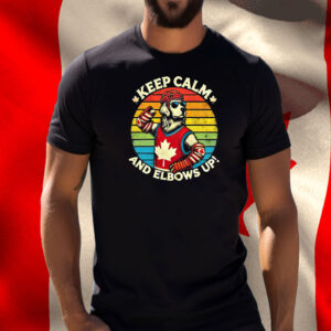 Keep Calm and Elbows Up, Canada T-Shirt