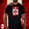 Keep calm and carney on Canada flag T-Shirt