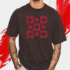 Maple Leaf Checkered Canada T-Shirt