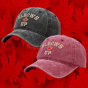 Maple Leaf, Elbows up Canada Hat