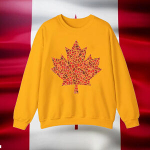 Mosaic Maple Leaf Canada T-Shirt