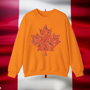 Mosaic Maple Leaf Canada T-Shirt