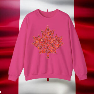 Mosaic Maple Leaf Canada T-Shirt