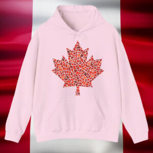 Mosaic Maple Leaf Canada T-Shirt