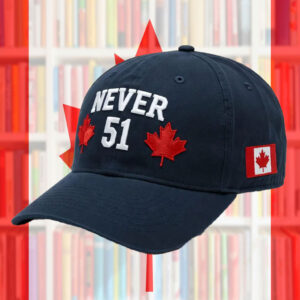 Never 51 Canada Flag Hat