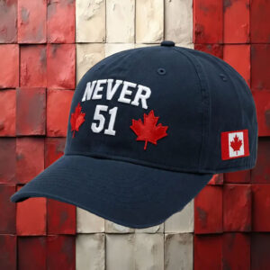Never 51 Canada Flag Hat