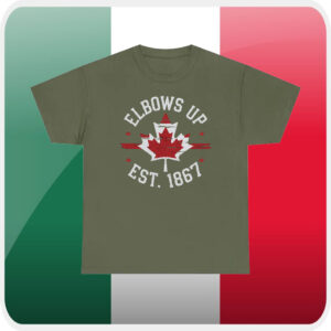 Official Elbows Up Canada Est 1867 T-Shirt