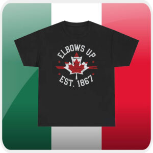 Official Elbows Up Canada Est 1867 T-Shirt