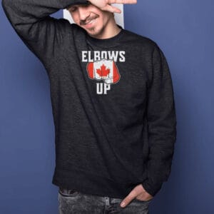 Punch Elbows Up Canada Hand shirt, Elbows Up Canada Shirt