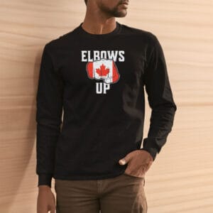 Punch Elbows Up Canada Hand shirt, Elbows Up Canada Shirt