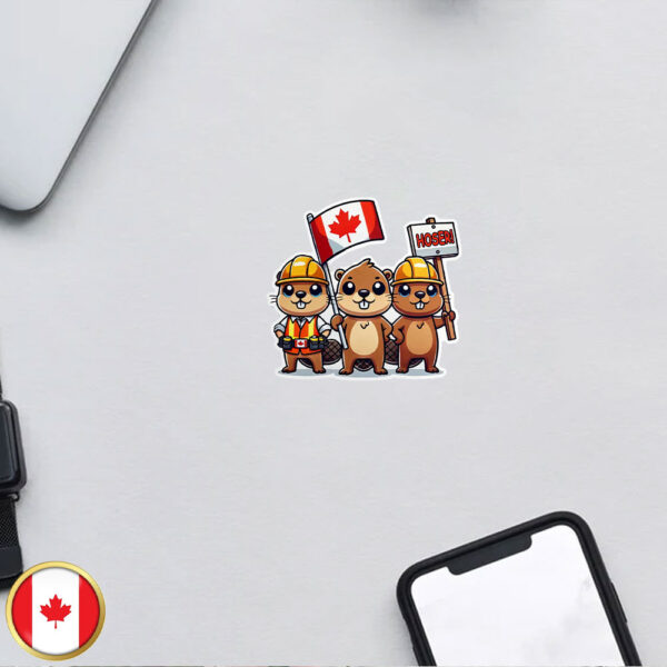 Stay On Your Own Dam Side Sticker and Car Magnet Canada