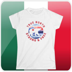 True North Strong and Free Canada 2025 T-Shirt