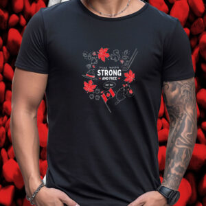True North Strong and Free Canada T-Shirt