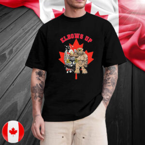 USA Elbows Up Canada T-Shirt