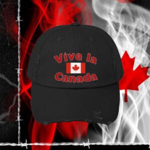 Vive la Canada, Canada Proud Patriotic Cap