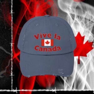 Vive la Canada, Canada Proud Patriotic Cap