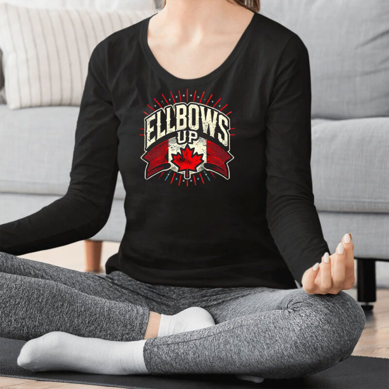 elbows up canada Shirt, elbows up, canada is not for sale, canada shirt