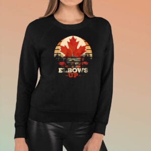 elbows up canada shirt, elbows up for pandan t shirts