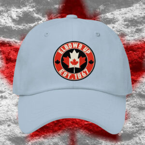 Canada Elbows Up, Political Leftist Human Rights Liberal Anti Fascism Canadian Hat