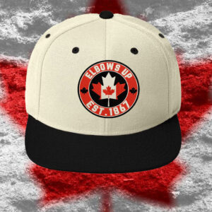 Canada Elbows Up, Political Leftist Human Rights Liberal Anti Fascism Canadian Hat