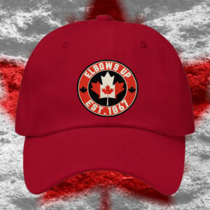 Canada Elbows Up, Political Leftist Human Rights Liberal Anti Fascism Canadian Hat