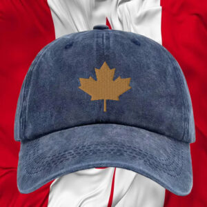 Canada Gold Maple leaf Hat