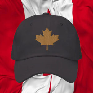 Canada Gold Maple leaf Hat