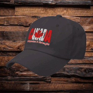 Canada Independent & Unbought Embroidery Dad Hat