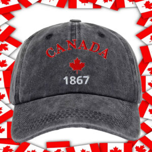 Canada Maple Leaf 1867 Hat