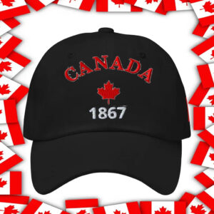 Canada Maple Leaf 1867 Hat