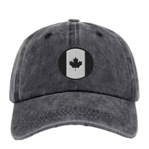 Canada Maple Leaf Black 2025 Hat
