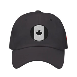 Canada Maple Leaf Black 2025 Hat